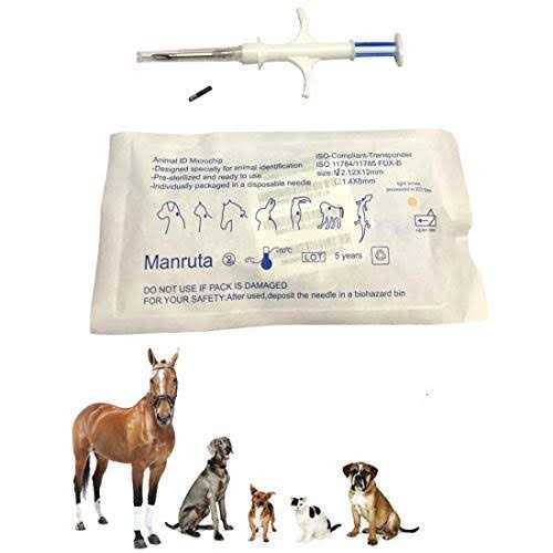 Microchip for Dogs and Cats 20 Pack Animal Identification Syringe R948