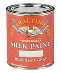 Water Based Milk Paint, 1 Quart, Reverent Gray S6822