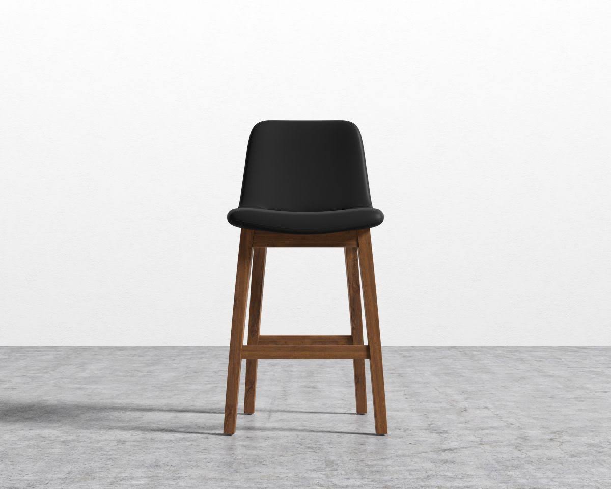 Natural Monaco Black Counter Stool P4619