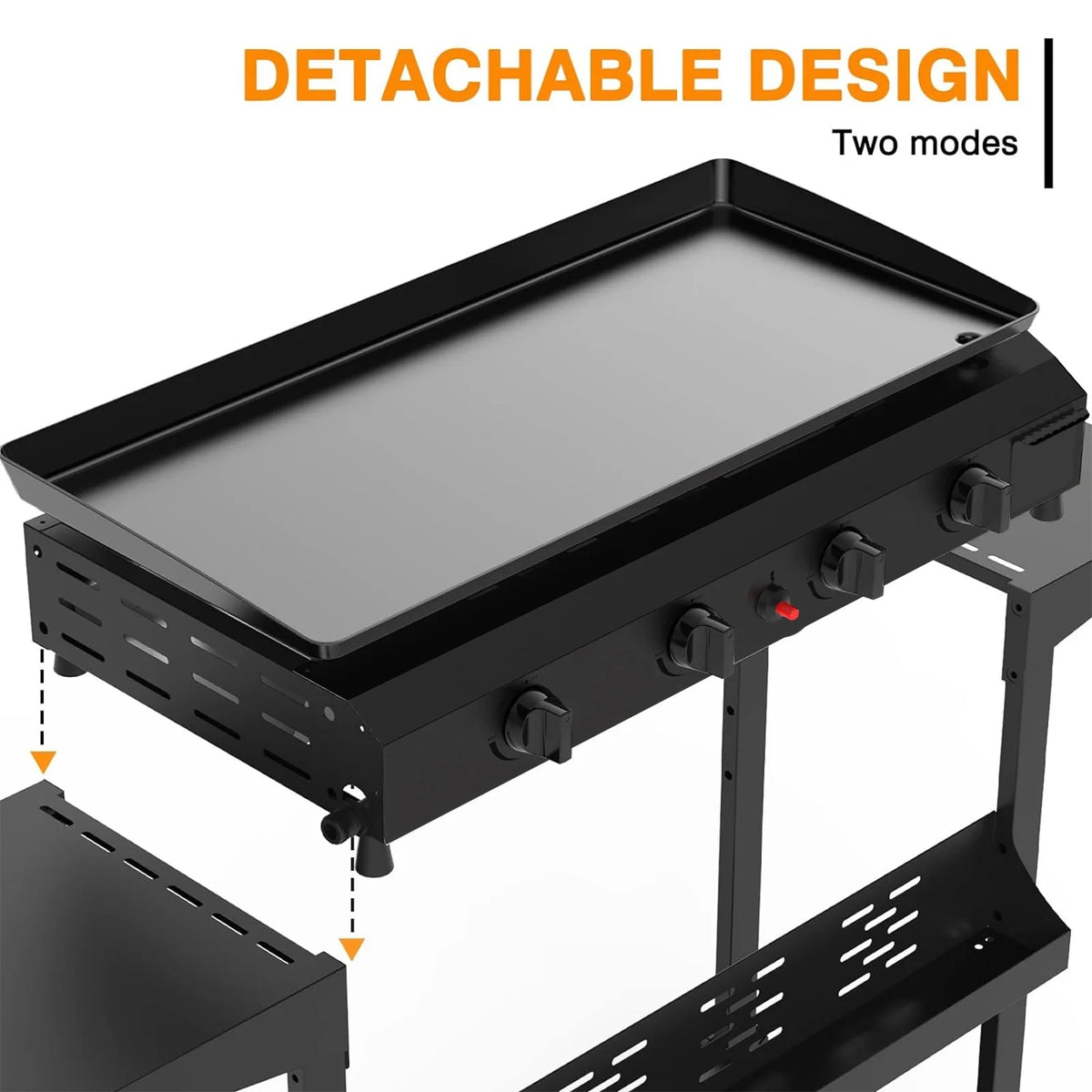 4-Burner Propane Gas BBQ Grill C409012