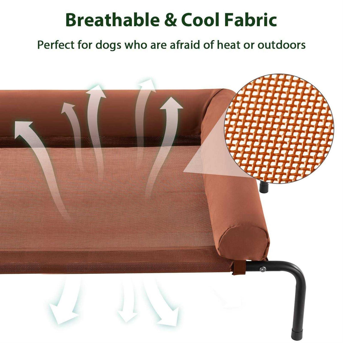 Large Elevated Cooling Dog Bed T46206