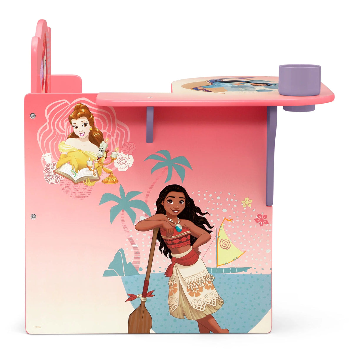 Princess Chair Desk with Storage Bin Q35773