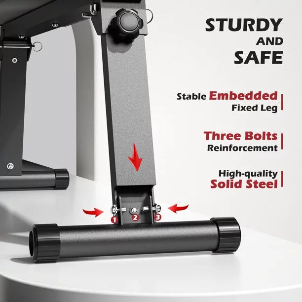 Folding Flat Weight Bench Z797