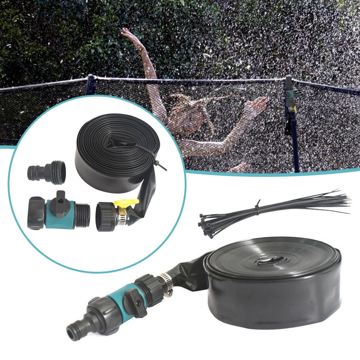 Trampoline Sprinkler Outdoor Water Toy Z92163