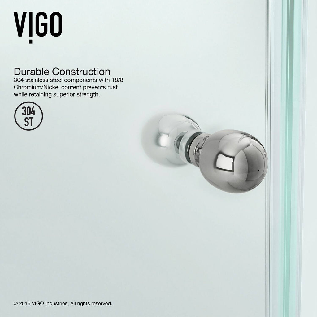 Frameless Neo-Angle Shower Enclosure with Low-Profile Base C7337