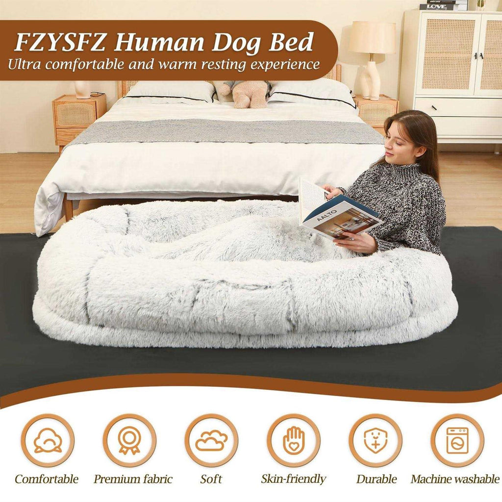 Human Dog Bed O124216