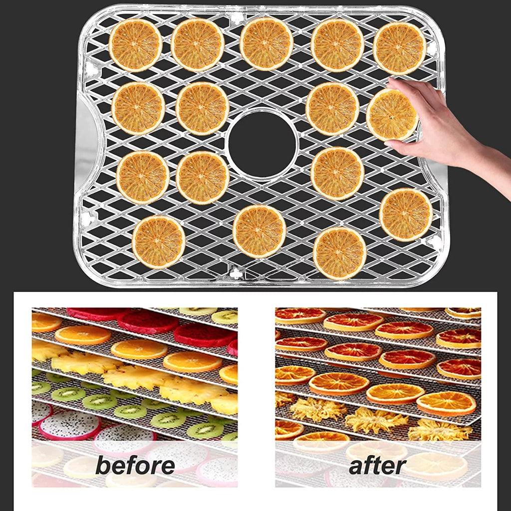 Electric Food Dehydrator with Adjustable Thermostat, 5-Tray K97013