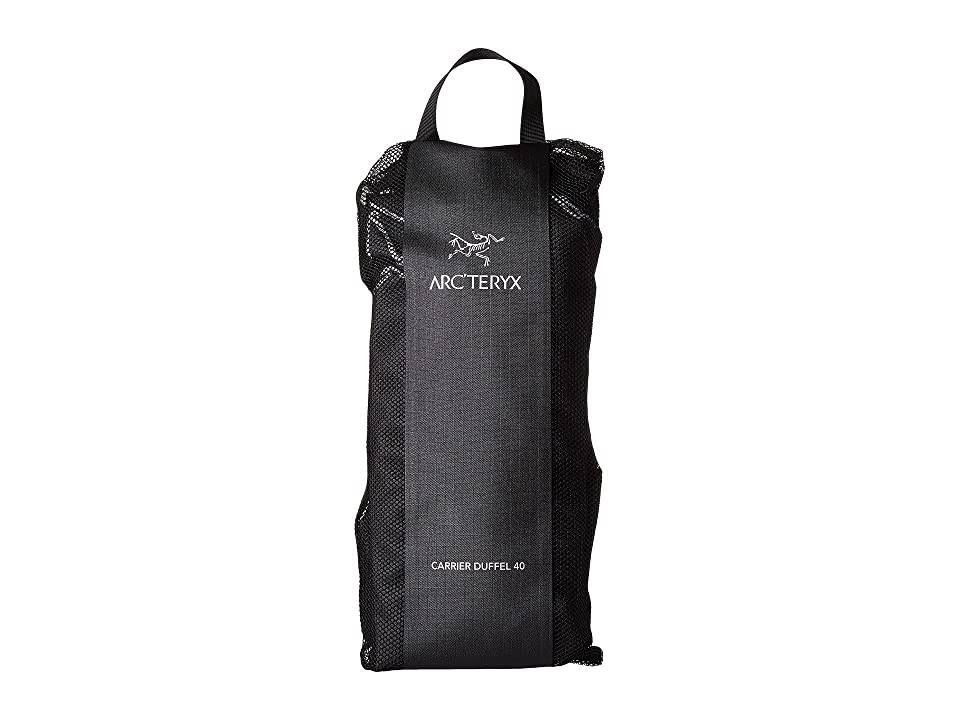 Black Carrier Duffel 40 V50949