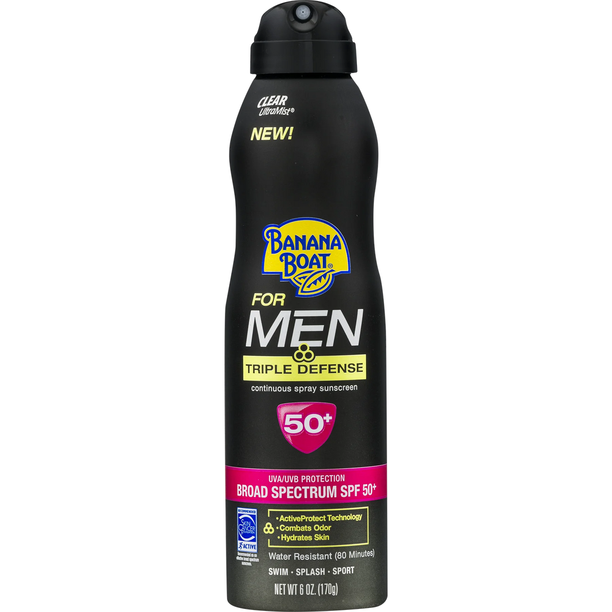 Banana Boat Sunscreen Triple Defense Broad Spectrum Sun Care Sunscreen I58983