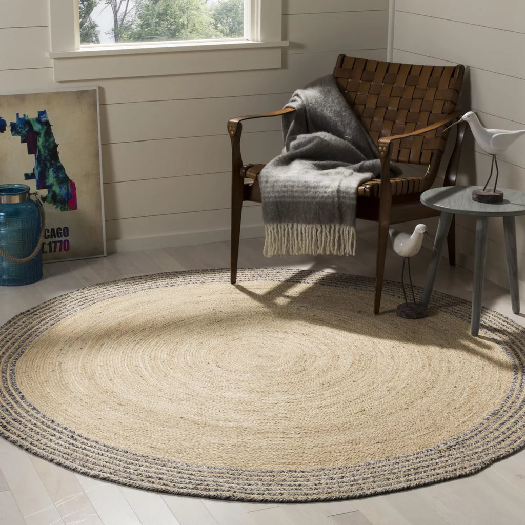 Ivory Steel Grey Rug E532827