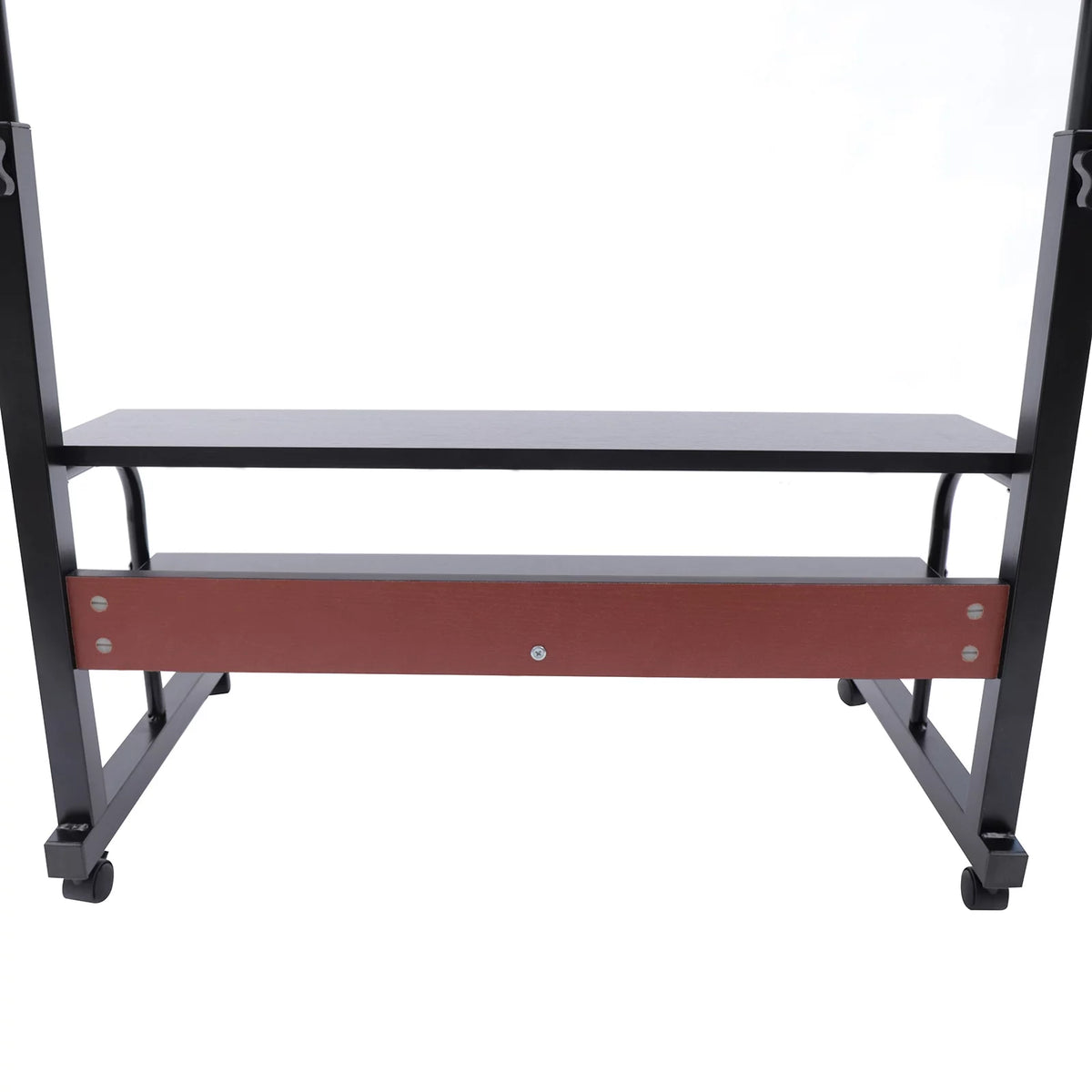 Height Adjustable Mobile Computer Desk with Wheels K97487