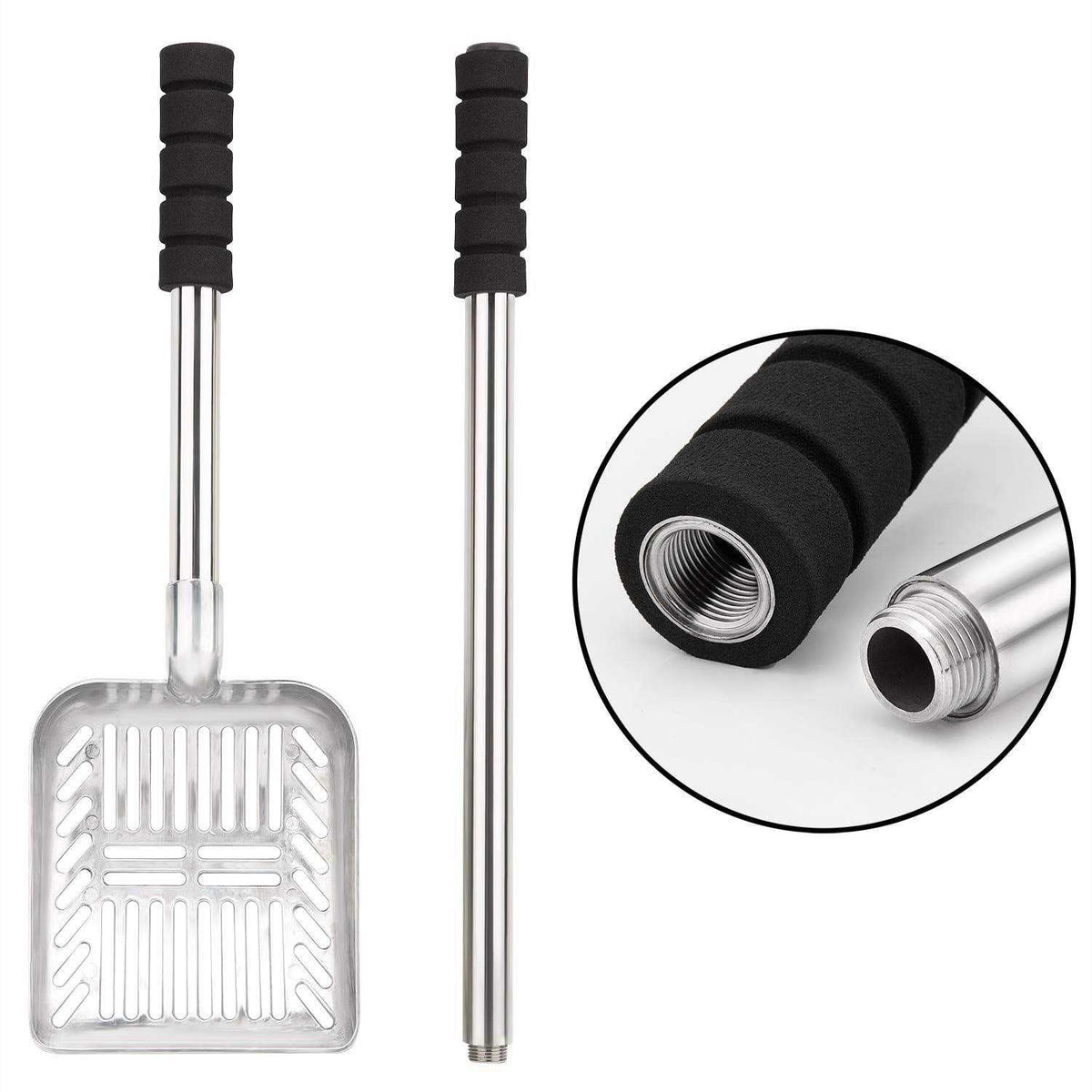 Stainless Steel Long Handle Detachable Scoop K862