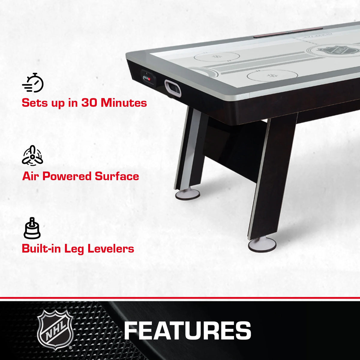 80” 2-in-1 Air Hockey Table with Table Tennis Top E7636