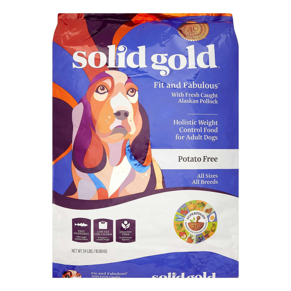 Solid Gold Alaskan Pollock Dry Dog Food O8354
